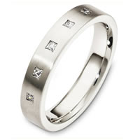 Item # C130731PP - Platinum Diamond Wedding Band