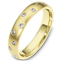 Item # C130981E - 18K Diamond Wedding Band