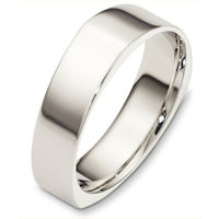 Item # C131671Wx - White Gold 6.0mm Comfort Fit Wedding Band