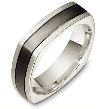 Mens square wedding bands white gold file manager portable