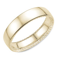 Item # C5804 - Yellow Gold Rope Design Band