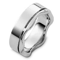 Item # C8108PD - Palladium Wedding Band