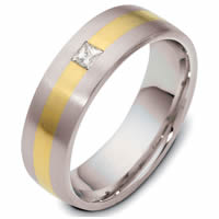 Item # E115101 - 14K Two-Tone Diamond Ring.