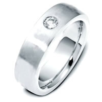 Item # E117781PD - Diamond Palladium Wedding Band