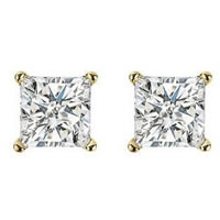 Item # E70332 - 14K Diamond Stud earrings