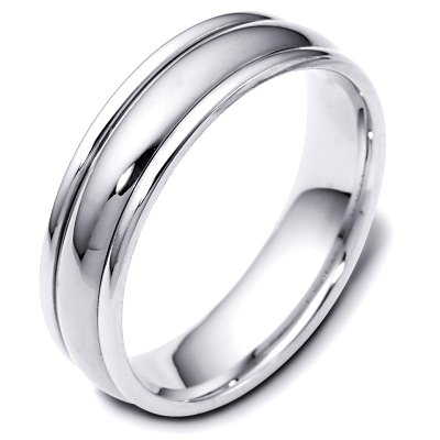 F119591PD Classic Palladium Wedding Band