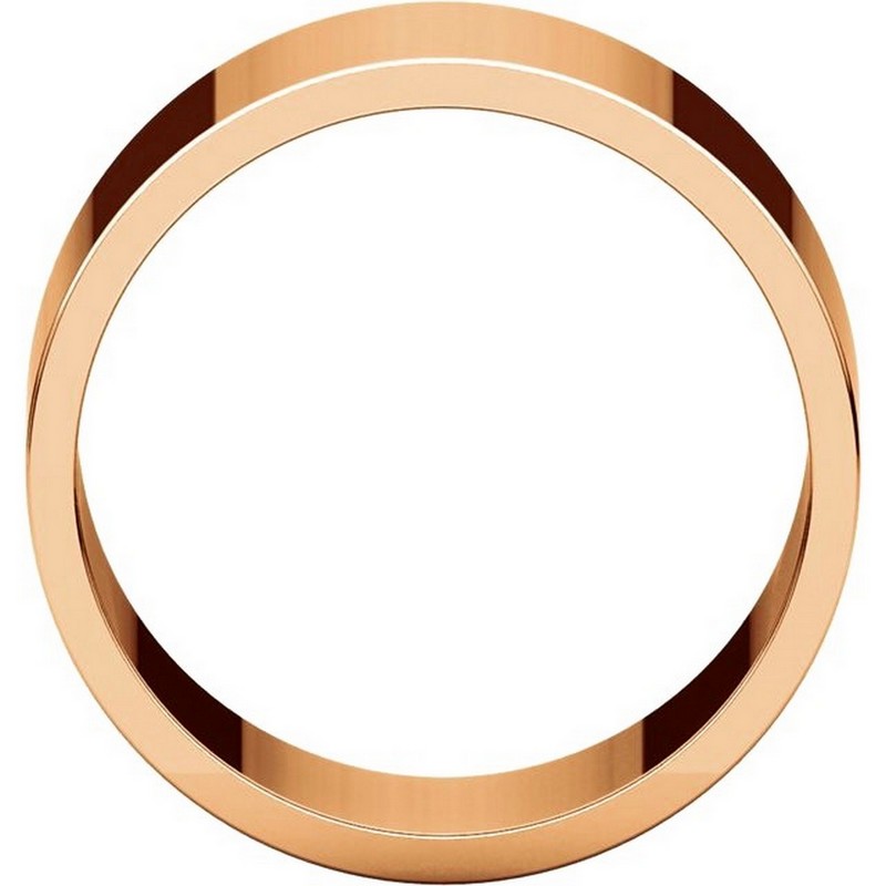 Item # F33661R View 2 - 14K Rose Gold 10mm Wide Wedding Band