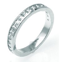 Item # G1010AWE - 18K Gold Diamond Anniversary Band