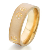 Item # G5752E - 18Kt Yellow Gold Carved Square Ring