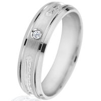 Item # G66940WE - 18Kt White Gold Diamond 0.03 CT TW Ring