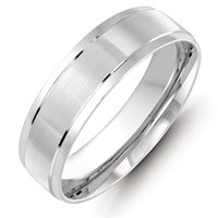 Item # M36088WE - 18K White Gold  Men