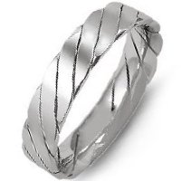 Item # M421520PP - Platinum Hand Made Wedding Band