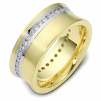 Item # N120191E - 18K Gold Diamond Eternity Band