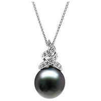 Item # P002050 - 14K Tahitian Pearl Pendant