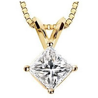 Item # P70502 - 1/2 ct Diamond 14K Pendant.