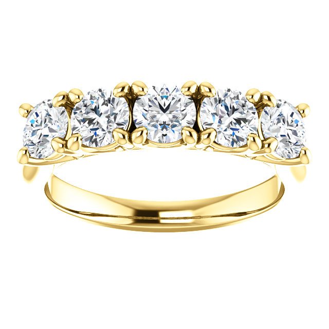 Item # S122808E View 4 - 18K Diamond Anniversary Ring