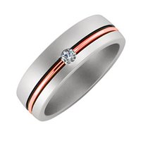 Item # S127942PE - Diamond Wedding Band Platinum-18K Gold