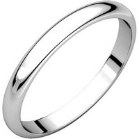 Item # S154002PP - Platinum Wedding Band