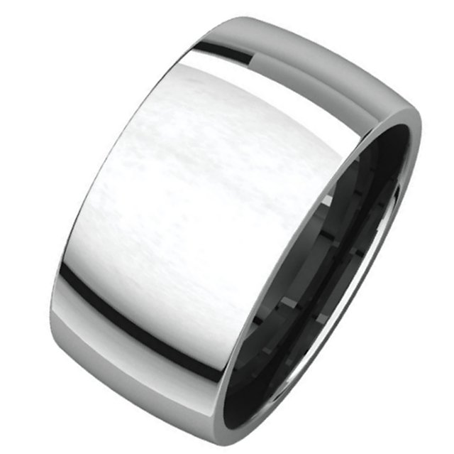 Item # S217932PP - Platinum comfort fit , 10.0mm wide plain wedding band. The ring has a polished finish. Different finishes may be selected or specified. 
