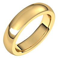 Item # s239667x - 10K Yellow Gold Heavy Comfort Fit Plain Wedding Band.