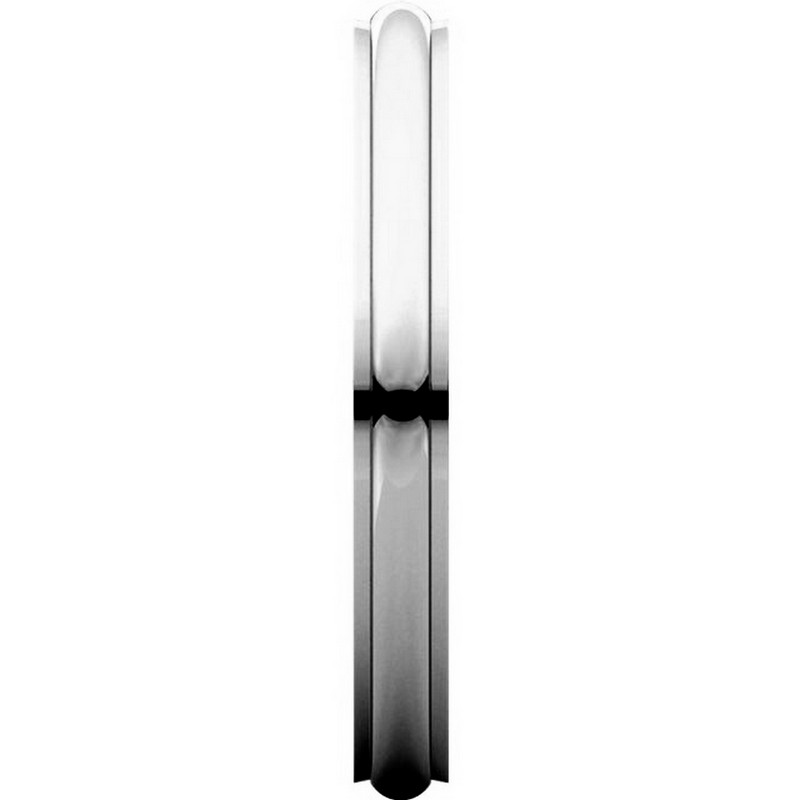 Item # S5780PP View 3 - Platinum Comfort Fit Edge Band