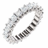 Item # SA128869240PP - Platinum Eternal-Love Eternity Band. 2.40CT