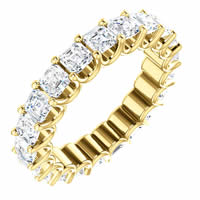 Item # SA128869340E - Eternal-Love Eternity Band. 18K Gold. 3.40CT