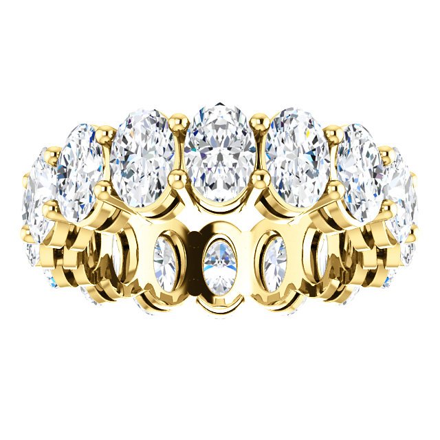 Item # SO128658 View 3 - Lab-Grown 14K Diamond Eternity Ring