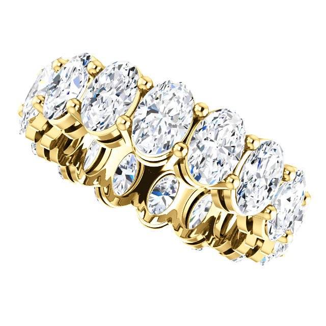 Item # SO128658 View 5 - 14K Diamond Eternity Ring