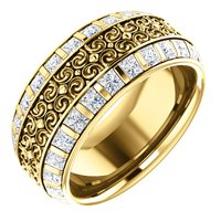 Item # SP128079E - Diamond Eternity Band