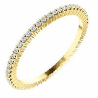 Item # SR127785025 - 14K Gold Diamond Eternity Band 0.25CT