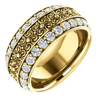 Item # SR128079E - 18K Diamond Eternity Ring