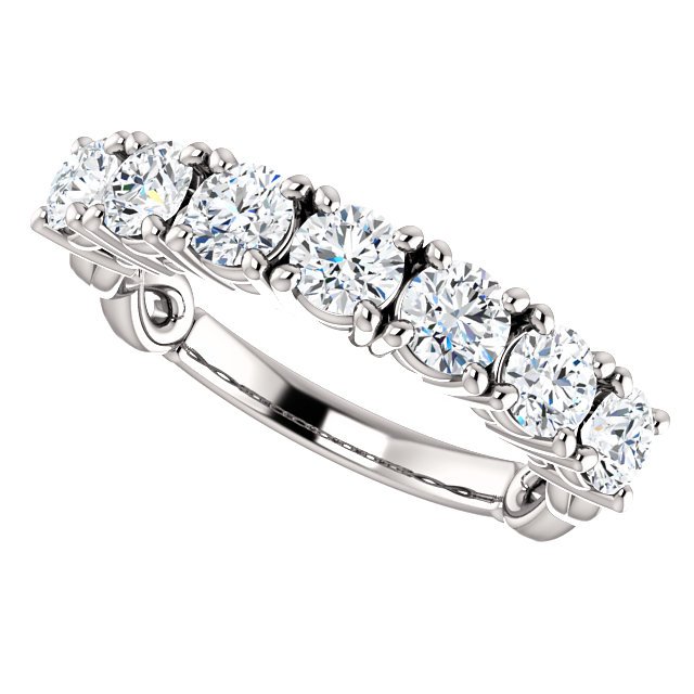 Item # SR128541W View 5 - 7 Diamonds 14K Anniversary Ring