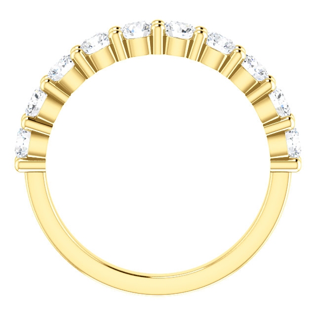 Item # SR128555100 View 2 - 14K Gold Anniversary Ring. 1.0CT