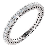 Item # SR128658050PP - Platinum Eternity Band