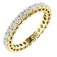 Item # SR128658100E - 18K Diamond Eternity Band