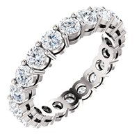 Item # SR128658200PP - Platinum Eternity Band