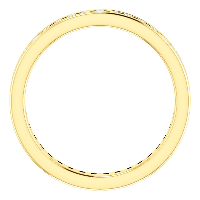 Item # SR128774050 View 2 - 14K Yellow Gold Eternity Band