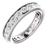 Item # SR128774210PP - Platinum Eternity Band