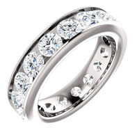 Item # SR128774350PP - Platinum Eternity Band