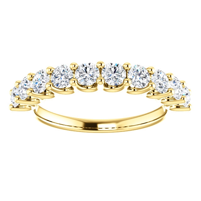 Item # SR128858100 View 3 - 14K Gold Eternal-Love Anniversary Ring. 1.0CT
