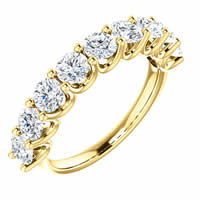 Item # SR128858175E - 18K Gold Eternal- Love Anniversary Ring. 1.75CT
