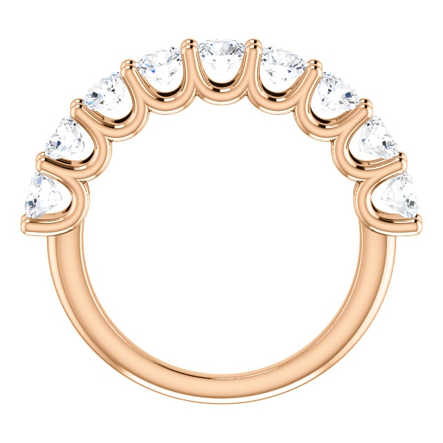 Item # SR128858175R View 2 - Rose Gold Eternal-Love Anniversary Ring