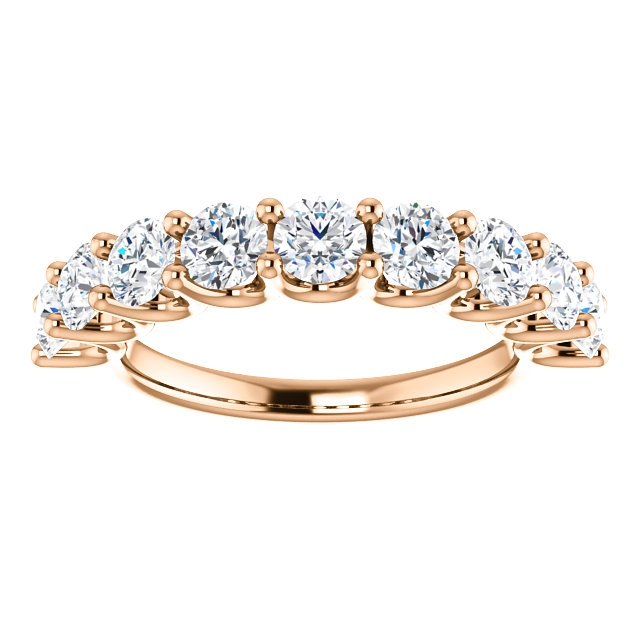 Item # SR128858175R View 3 - Rose Gold Eternal-Love Anniversary Ring