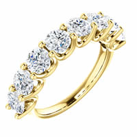 Item # SR128858250 - 14K Eternal-Love Gold Anniversary Band. 2.50CT