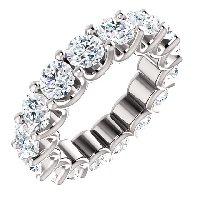 Item # SR128869525PP - Platinum Eternal-Love Platinum Eternity Band. 5.25CT 