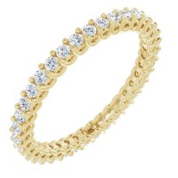 Item # SR129271075 - Trellis Set Diamond Eternity Band 0.75CT