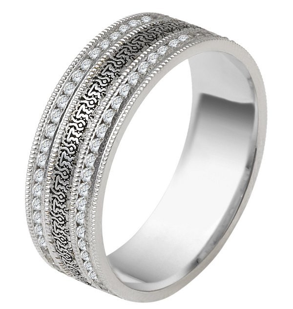 Diamond Eternity Lace Band