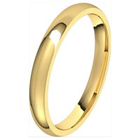 Item # V1238025E - 18K Yellow Gold 2.5mm Band