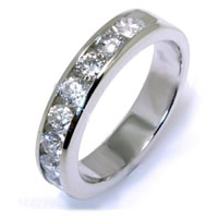 Item # W2150050PP - Platinum Diamond Anniversary Band